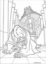 Beauty And The Beast coloring page (025)