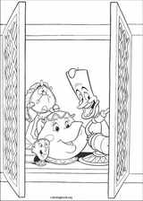 Beauty And The Beast coloring page (027)