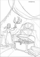 Beauty And The Beast coloring page (028)