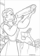 Beauty And The Beast coloring page (030)