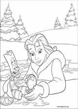 Beauty And The Beast coloring page (031)