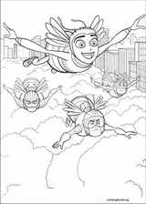 bee movie coloring pages