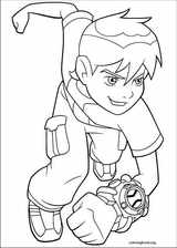 Ben 10 coloring page (002)