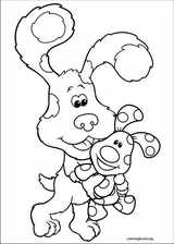 Blue's Clues coloring page (008)