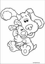 Blue's Clues coloring page (018)