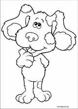 Blue's Clues coloring page (034)