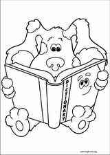 Blue's Clues coloring page (045)