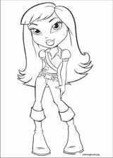 Bratz coloring page (027) @