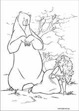 Brave coloring page (005)