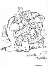 Brave coloring page (006)