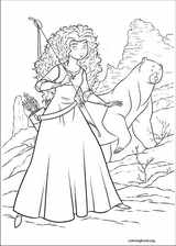 Brave coloring page (012)