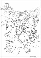 Brave coloring page (013)