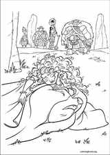 Brave coloring page (023)