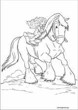 Brave coloring page (029)