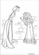 Brave coloring page (037)