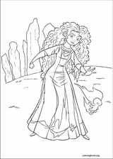 Brave coloring page (050)