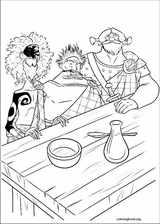 Brave coloring page (052)