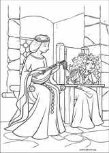 Brave coloring page (068)