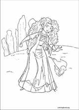 Brave coloring page (070)