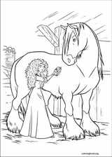 Brave coloring page (073)