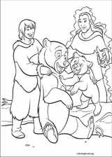 Brother Bear coloring page (001)