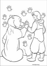 Brother Bear coloring page (003)