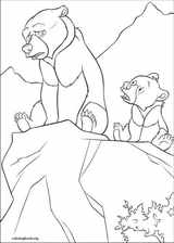 Brother Bear coloring page (079)