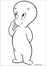 Casper coloring page (009)