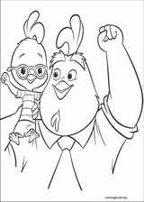 Chicken Little coloring page (087)