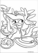 Daisy Duck coloring page (017)