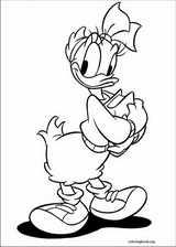 Daisy Duck coloring page (030)