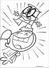 Dexter's Laboratory coloring page (002)