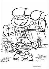 Dexter's Laboratory coloring page (007)