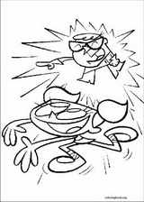 Dexter's Laboratory coloring page (016)