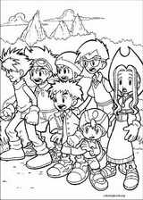 Digimon coloring page (003)