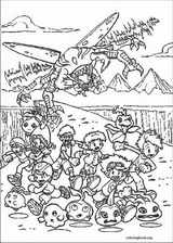 Digimon coloring page (004)