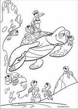 Finding Nemo coloring page (004)