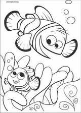 Finding Nemo coloring page (008)