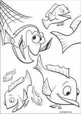 Finding Nemo coloring page (010)