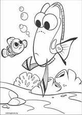 Finding Nemo coloring page (012)