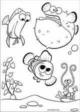 Finding Nemo coloring page (049)