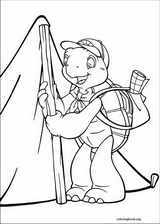 Franklin coloring page (003)