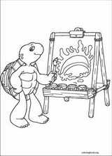 Franklin coloring page (062)