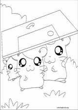 Hamtaro coloring page (010)