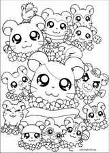 Hamtaro coloring page (013)