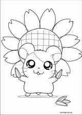 Hamtaro coloring page (017)