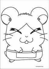 Hamtaro coloring page (023)