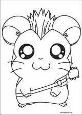 Hamtaro coloring page (024)