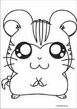 Hamtaro coloring page (030)