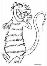 Ice Age : Continental Drift coloring page (005)